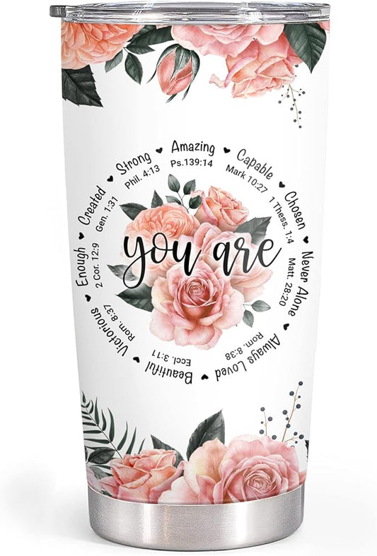 Christian Gifts for Women - Religious Gifts for Women, Catholic Gifts Women - Inspirational Gifts for Women, Spiritual Gifts - Christmas Gifts for Women, Birthday Gifts for Women - 20 Oz Tumbler