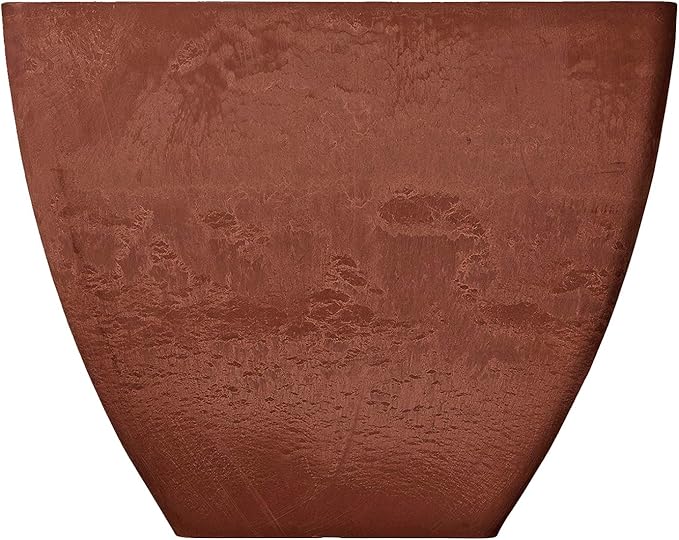 Arcadia Garden Products PSW FB40TC Simplicity Square, 16 x 16 x 13, Terra Cotta Color