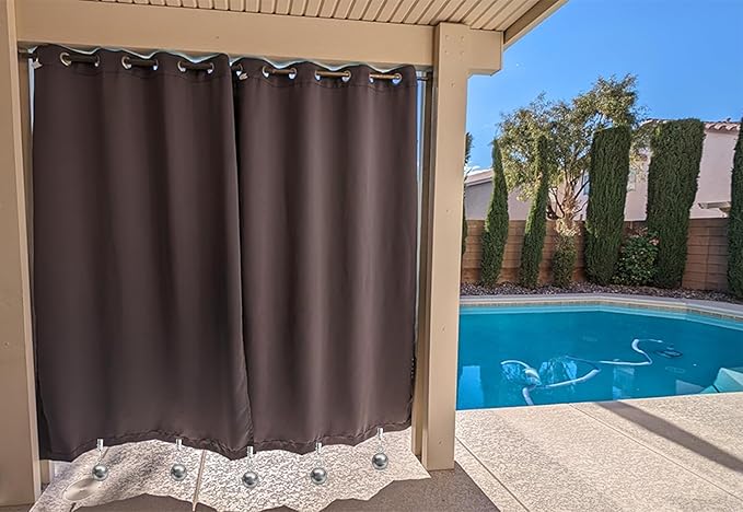20 Pack Heavy Duty Curtain Weights, Heavy Weights for Outdoor Curtains of Pergola Patio Gazebo Cabana, Stainless Steel Weight Clip Down Curtain, Garden Flag, Shower Curtain, Tablecloth