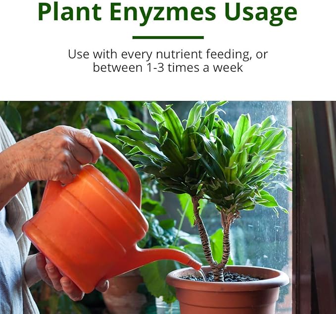 Humboldts Secret Plant Enzymes – Best Plant and Root Enzymes – 7000 Active Units of Enzyme per Milliliter – Quality Plant Food and Plant Fertilizer – Highly Concentrated – 32 Ounce