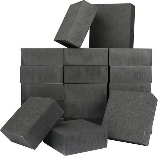 IMPRESA 20 Pack Pot Feet for Outdoor Planters - Invisible Plant Risers for Medium and Large Sized Heavy Pots - 3/4" Elevators - Work Great On Patio and Deck Use