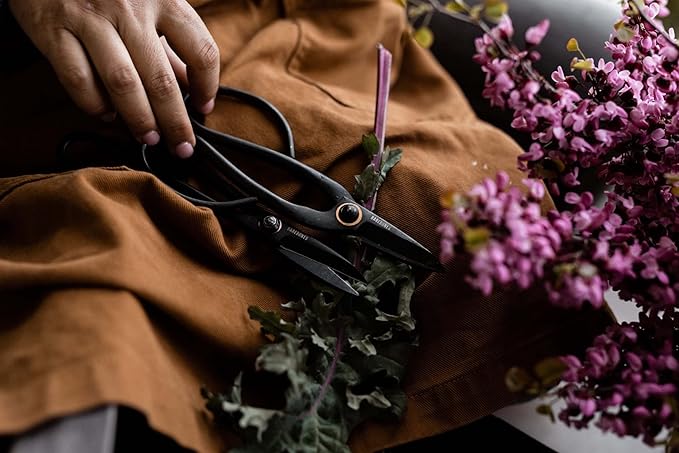 Barebones Artisan Pruning Shears - Gardening Shears and Herb Scissors - Essential Gardening Tools for Herb Gardens and Planting - Rust-resistant Garden Clippers