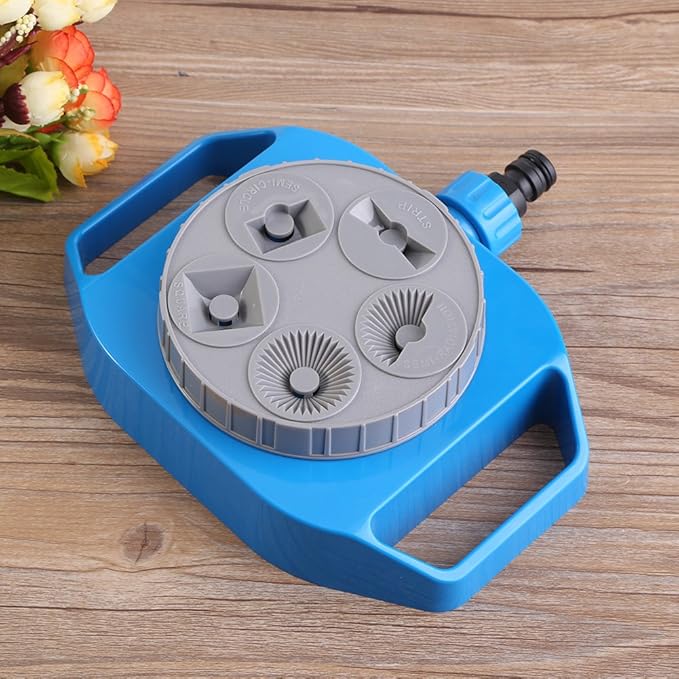 Atyhao Watering Sprinkler 5-Function Multi-use Lawn Irrigation System Plastic Pl Lawn Garden Crop