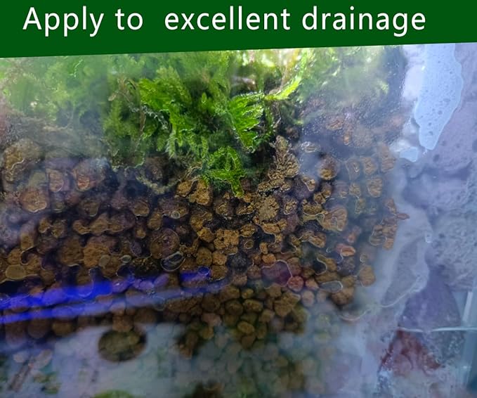 Gardening Akadama Soil - Cactus, Bonsai, Succulent Soil Additives Landscaping Vase Fillings (3/8 inch, 5 QT)