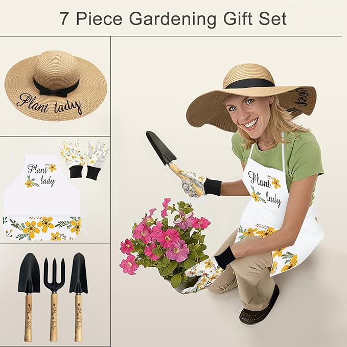 Gifts for Her Birthday Gifts for Wife from Husband & Romatic Gifts for Her Gifts for Lady - Gardening Gifts Garden Tools Kit Wife Gifts