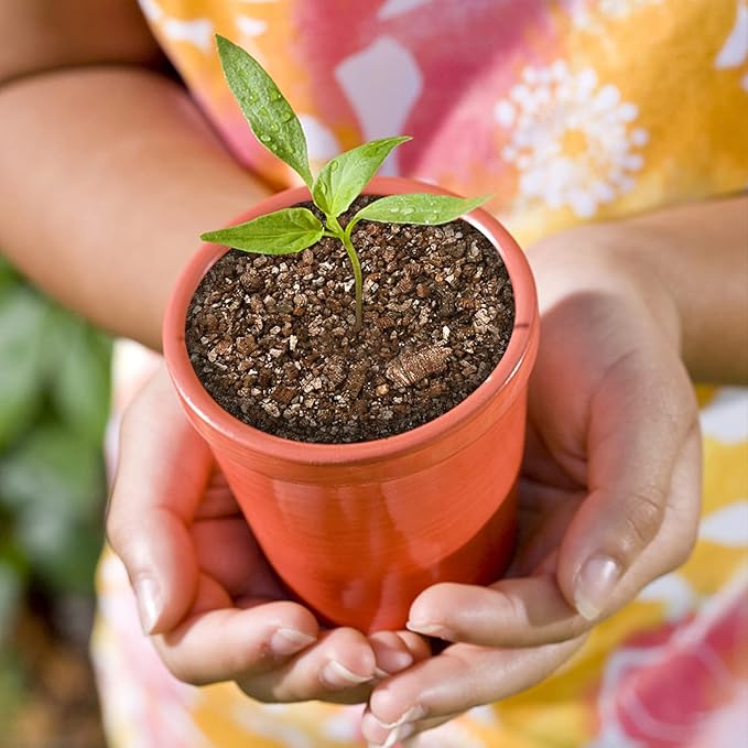 Okllen 12 QT Natural Organic Vermiculite, Hearth Vermiculite Granules for Plants and Gardening