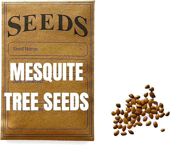Drought-Tolerant Honey Mesquite (Prosopis) Tree Seeds (50+ Seeds) | Hardy, Fast-Growing | Perfect for Low-Water Gardens & Sustainable Landscaping