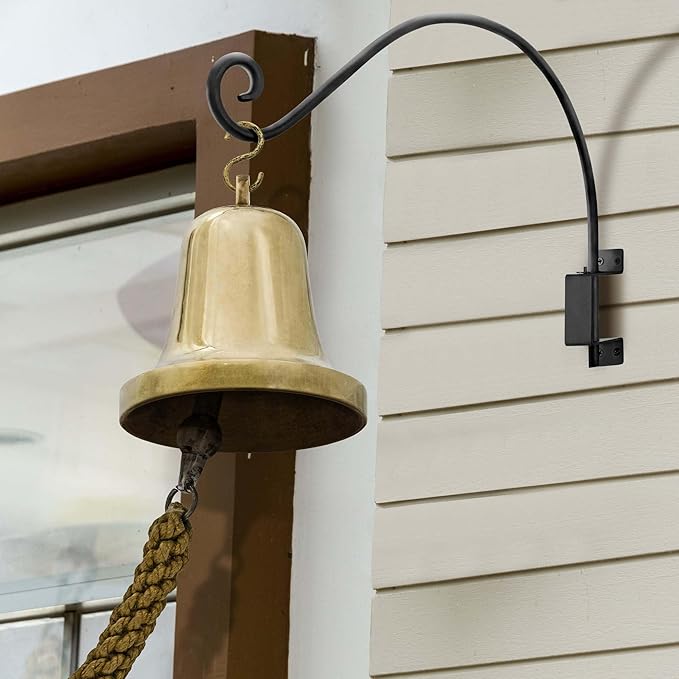 Swivel Hanging Plant Bracket Outdoor: Long Swivel Bird Feeder Hanger Bracket for Tree - Wall Mount Swivel Hook for Hummmingbird 22Inch