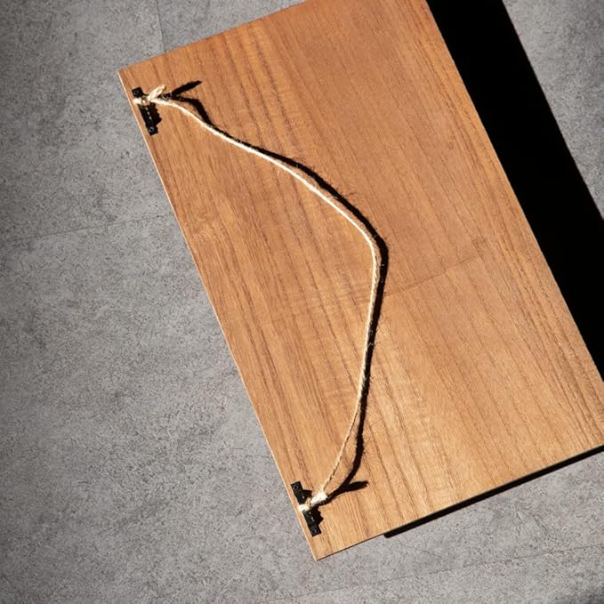 COLLECTIVE HOME - Garden Decor with Tools, Inspirational Wood Hanging Signs, Garden Tools Set - 3 Piece, Out Door Decor with Hooks, to Plant a Garden is to Believe in Tomorrow, 15.75"x9.5" (Wood)