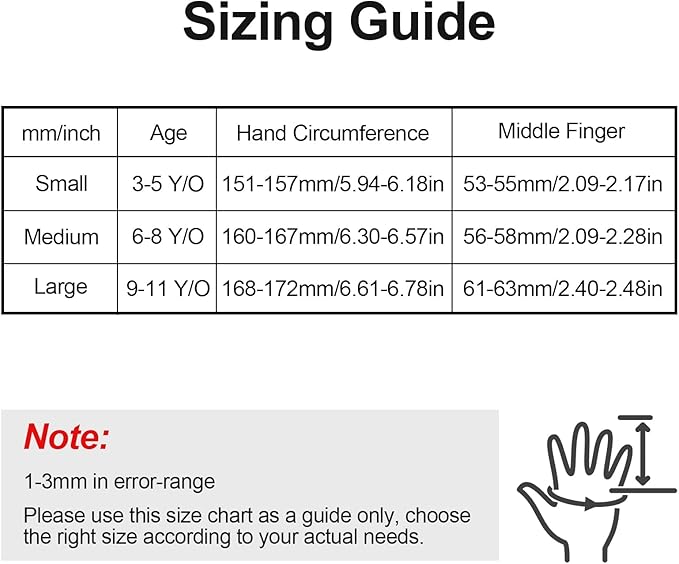 6 Pairs Kids Gardening Gloves Yard Work Gloves Children Soft Safety Rubber Coated Gloves for Toddlers Youth Girls Boys Children (Large (Age 9-11))