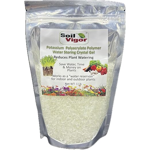 Potassium Polyacrylate Super Absorbent Polymer 1 Pound