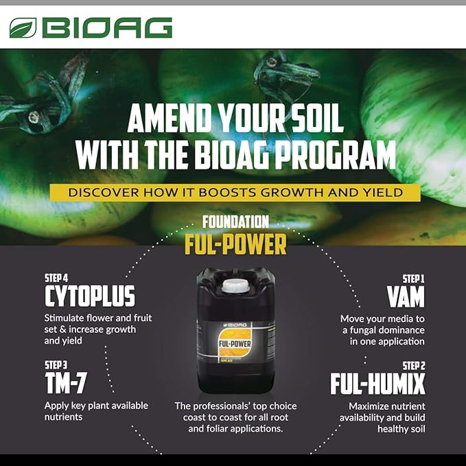 TM7 Organic Humic Acid Soil Conditioner Plus Essential Micronutrients, Dry Amendment for All Plants, S B Co Cu Fe Mn Mo Zn (300 Grams)