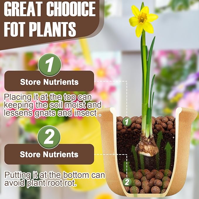 12 LBS Organic Clay Pebbles 4mm-16mm Leca for Plants 100% Natural Hydroton Clay Pebbles for Hydroponic Growing Gardening Orchids Drainage Decoration Aquaponics