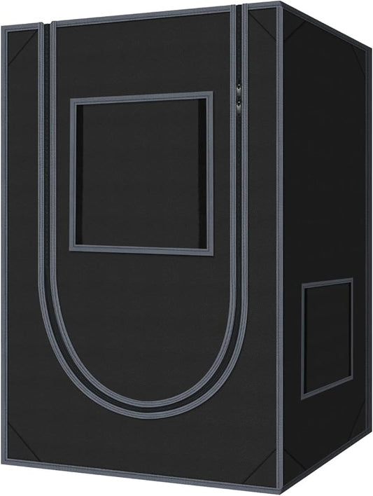 2x2 Grow Tent 24"x24"x36" Grow Tents 600D Mylar Hydroponic Indoor Plants Growing Tent with Floor Tray Grow Room