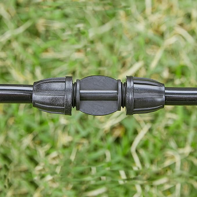 1/4 Inch Barbed Coupling Connectors 10PCS Drip Irrigation Coupler Connector Fittings