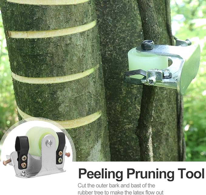 DOITOOL Bark Stripping Peeling Girdling Cutter Pruning Tool Garden Fruit Tree Scissors Wood Cutter Tool for Lawn Garden Winter Home
