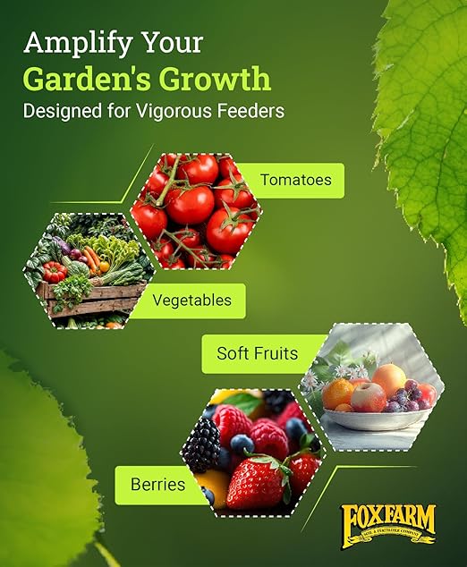 Fox Farm Happy Frog Tomato and Vegetable Fertilizer - Dry Tomato Fertilizer for Strong Growth, Plant Resistance, and Root Efficiency, NPK 5-7-3 (4 lb (2 Pack))