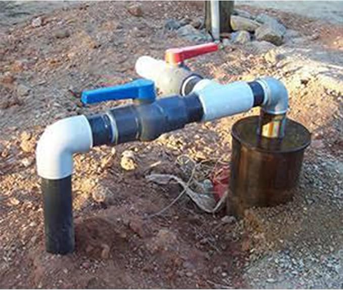 6 Inch 90 Degree Elbow PVC Pipe Fittings 2 Way Right Angle PVC Pipe Fitting, Furniture Build Grade SCH40 (Socket x Socket) 6" PVC Fitting Connectors for DIY PVC Shelf Garden Support Structure