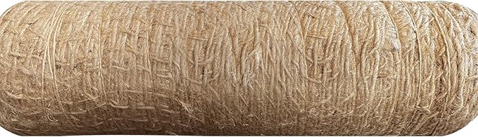 Agfabric Natural Jute Erosion Control, 75yard Jute Netting -48" Wide Soil Saver Mesh Blanket-900 Sq.Ft.Coverage