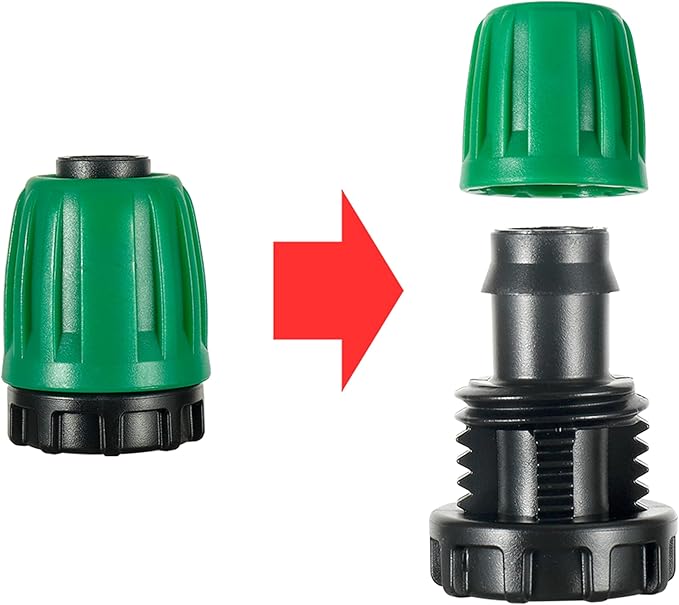 1/2 inch Tubing Plug (1/2" ID x0.6-0.63" OD) Pond Irrigation Tubing Fittings (Plug)