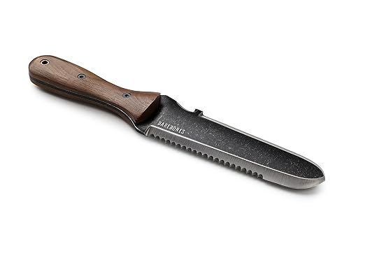 Barebones Hori Hori Classic - Garden Knife - Heat-Tempered Stainless Steel Blade and Walnut Handle