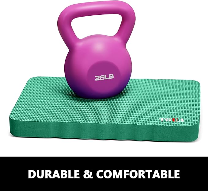 Kneeling Pad Thick Extra Large High Density Foam Comfort Kneeling Pad for Work Gardening Yoga Exercise Garden Knee Pad Green, 1 Pack