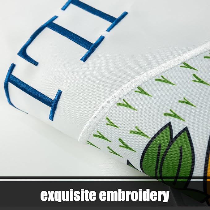 TOPFLAGS Illinois Flag 3x5 Ft IL State Flags Embroidered Heavy Duty for Outdoor with 2 Brass Grommets 4 Stitching Rows Vivid Color Sewn Stripes