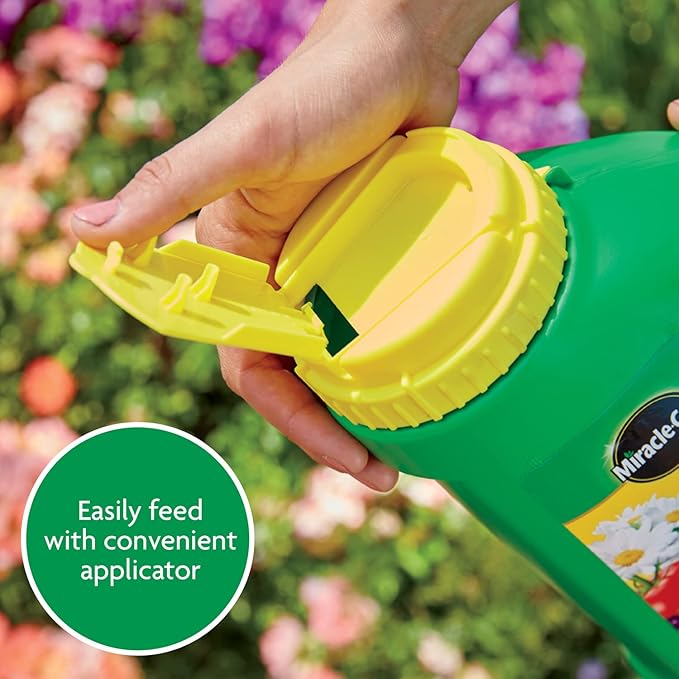 Miracle-Gro Shake 'N Feed All Purpose Plant Food, For In-Ground and Container Plants, Feeds for up to 3 Months, 4.5 lbs.