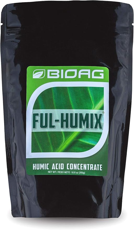 Ful-Humix Organic Humic Acid Soil Dry Amendment, Increases Yield, Nutrient Uptake for All Plants, Lawn (300 Grams)