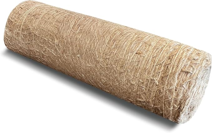 Agfabric Natural Jute Erosion Control,Jute Netting -45" Wide x80 feet Long Soil Saver Mesh Blanket