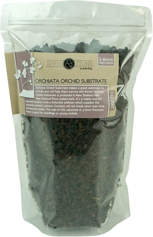 Orchiata Orchid Substrate - 3-6mm Precision (1 Quart)
