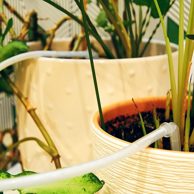 1 1/4" x 1 1/2" Clear Plastic PVC Tubing 5ft Flexible Vinyl Tube, [for Garden Irrigation, Water Hose, Fish Tank, Aquarium] - 31.8mm x 38.1mm