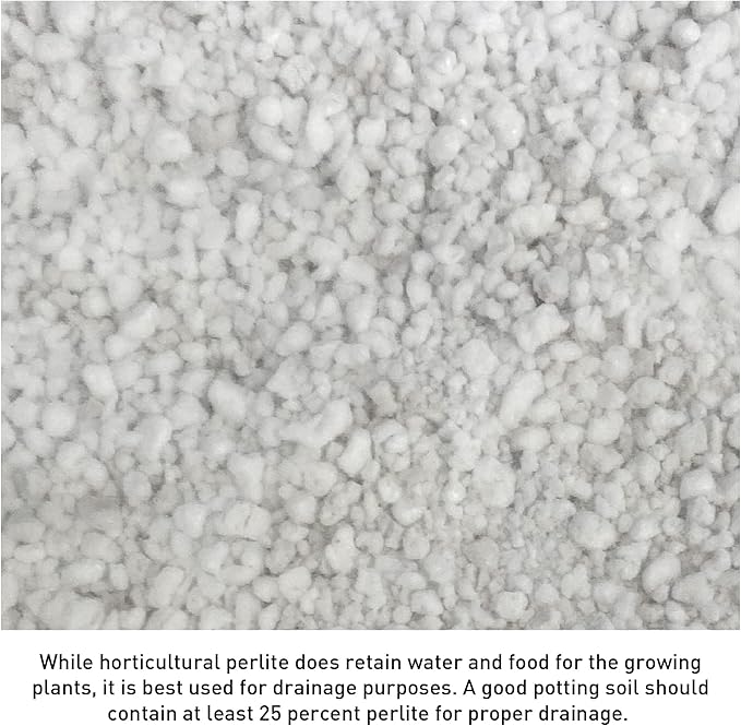 AeroSoil Premium Perlite Horticultural Grade Soil Additive Drainage and Growth - Coarse Grade 4 Cubic Foot