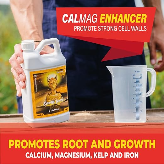 Cal Mag for Plants and Kelp Fertilizer for Plants. Use as Soil, Coco Coir, and Hydroponic Nutrients Plant Food - Earth force 2-0-0 - Calmag Plant Fertilizer Indoor Potted Plants - 1.28 Gallon (163 OZ)