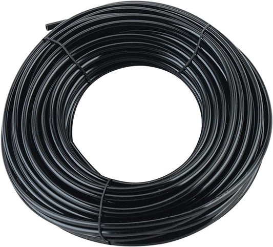 50ft 1/4 inch Drip Irrigation Tubing, Blank Distribution Line Water Hose Garden Watering Tube for Garden Irrigation System