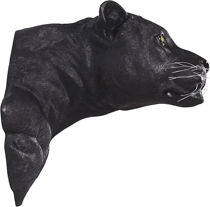 Design Toscano Shadow Predator Black Panther Wall Sculpture