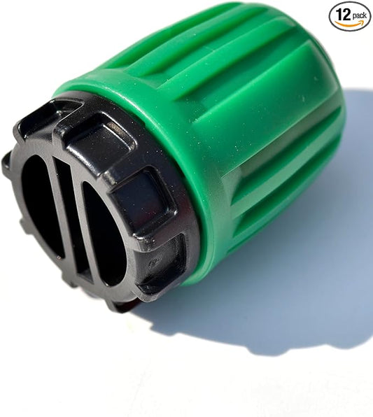 Drip Irrigation Fittings End Plugs Connectors For 1/2 inch Tubing, PE Drip Tubing End Cap, Irrigation Fitting-12Pcs/pack