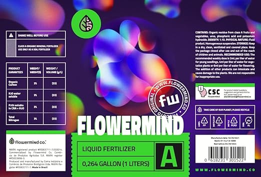 Vegan, Organic Liquid Fertilizer Kit| Biotechnology Fertilizer & Rock Dust, Longer Soil Enrichment | All-Purpose, Organic Liquid Plant Food for Vegetables, Plant| Indoor,Outdoor, 33 Fl.Oz +125g