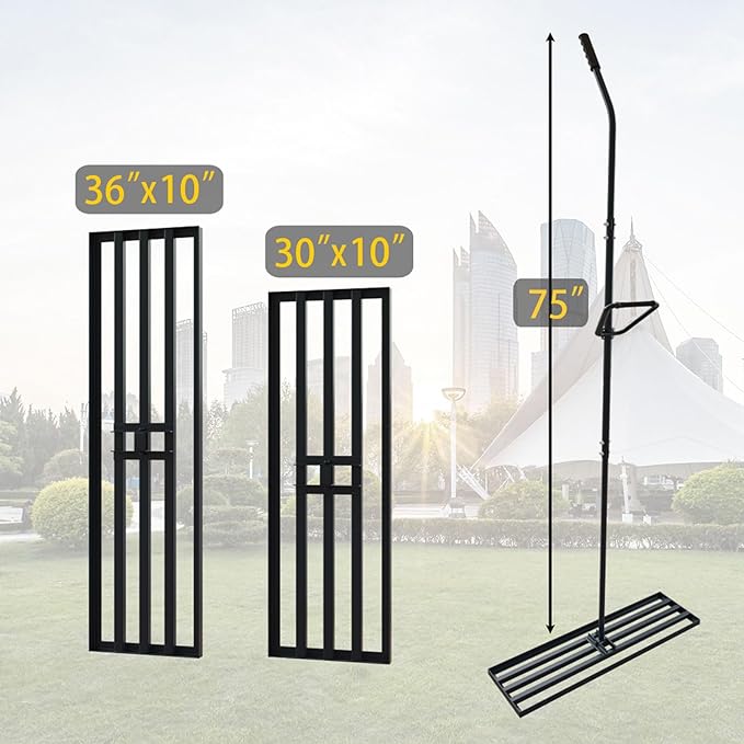 NITTO Lawn Leveling Rake – Heavy Duty Steel Rakes for Gardening with Ergonomic Easy Grip Handle – Multipurpose Landscape Rake for Lawn Care with Gardening Scissors, Gardening Gloves, Small Wrench