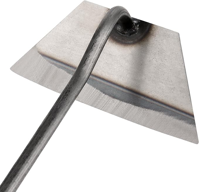 4 PCS Garden Hoe Tool Set, Hardened Hollow Hoe Garden Edger Weeder, Sharp Handheld Hoe for Weeding, Loosening Soil, Planting