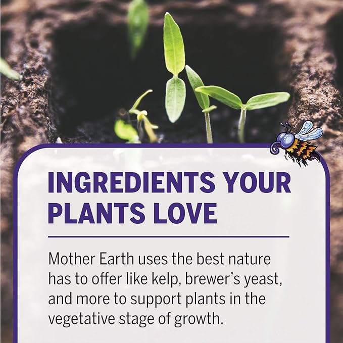 Mother Earth Products Mother Earth Subterra Root Booster 0-1-1 Liquid Plant Supplement For Transplants And Starts, Pint