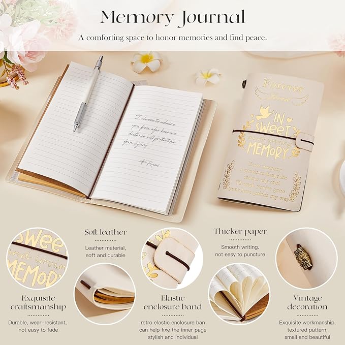 Sympathy Gift Baskets, Unique Memorial Gifts for Loss of Loved One, Bereavement Grief Gift Idea with Crystal Suncatcher, Condolences Gift Basket Box for Women, Sorry for Your Loss Mom Dad Friend Baby