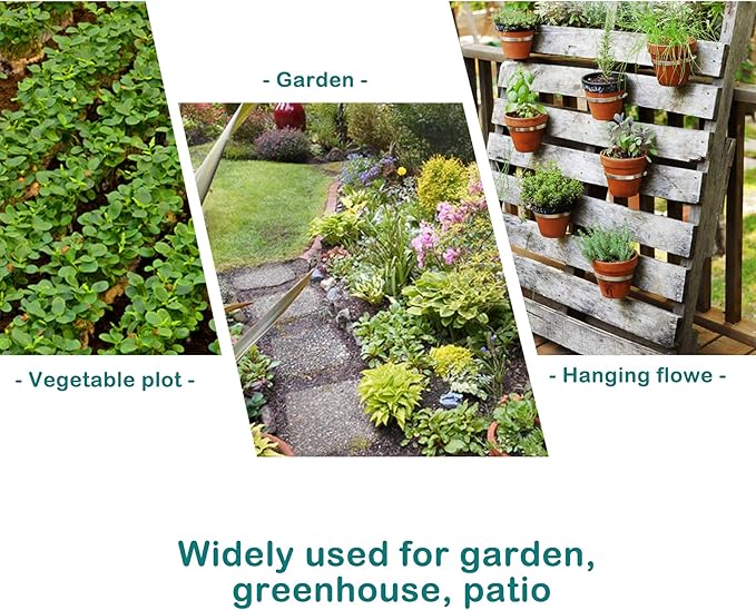 1/4 inch Blank Distribution Tubing Drip Irrigation Hose,50ft Soft Watering Tube for Small Lawn Garden Irrigation System