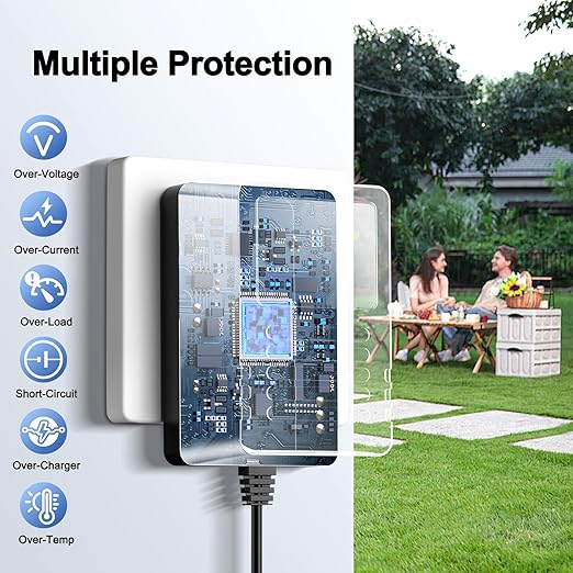 24V ac-ac Power Adapter Transformer for Sprinkler System Power Supply for Indoor Irrigation Timers Compatible with Rachio Smart Sprinkler Controller MKA-482401000 ILA48-241000 HL-EI480800 JT-917
