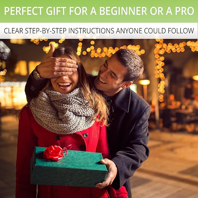 Marigold Seeds Flower Growing Kit – Complete Indoor & Outdoor Kit with Marigold Seeds, Planter, Soil, Tools, Instructions – Ideal for Planting Marigold Flowers at Home or Garden