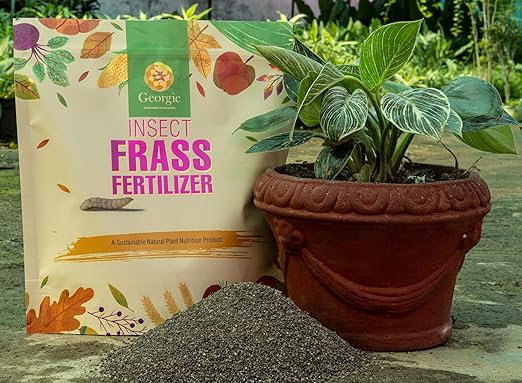 Insect Frass Fertilizer for Soil Amendment, All-Purpose Organic House Plant Food and Fertilizer- 3 Pound