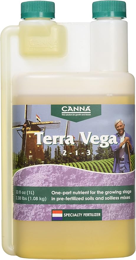 Canna Terra Vega - Soil Veg Nutrient 9120001, 1 L