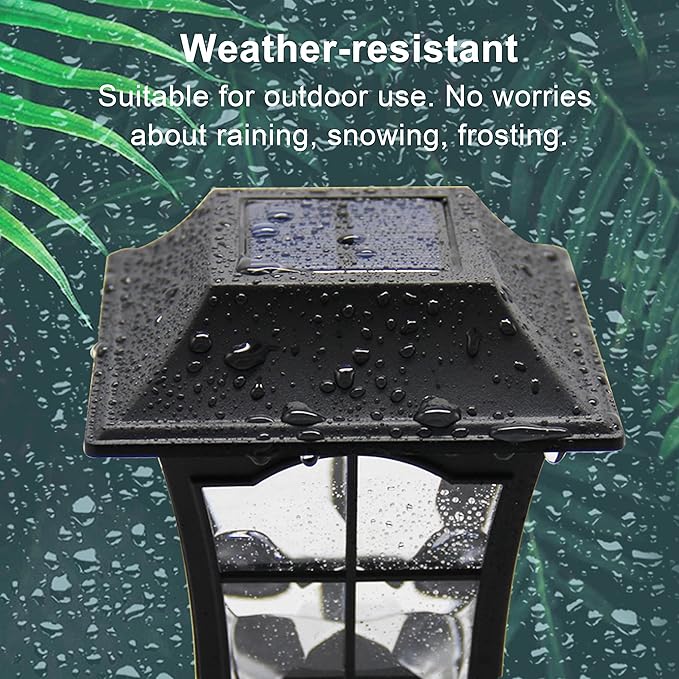 MAGGIFT 4 Pack Solar Wall Lantern Outdoor Playhouse Lights Waterproof 15 Lumens Solar Wall Sconce Light Fixture with Wall Mount Kit for Storage Shed Fence Garden Decor