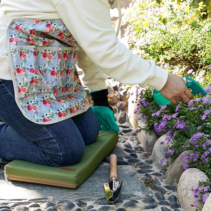 Large Knee Mat-Gardening Kneeler Pad-Thick Garden Sitting or Kneeling Pad Cushion-Construction Knees Support Board of Working,Repairing-Floor Knees Mat for Prayer,Fitness,Yoga,Gym & Pilates-Green