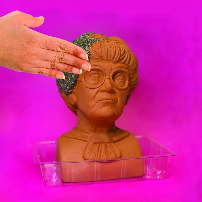 Chia Pet Golden Girls Sophia with Seed Pack, Decorative Pottery Planter, Easy to Do and Fun to Grow, Novelty Gift, Perfect for Any Occasion